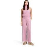 Cartoon Jumpsuit mit hohem Kragen lila M