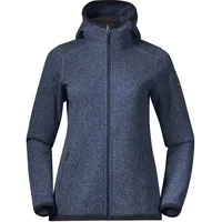 Bergans Kamphaug Knitted Hoodie Orion blue M