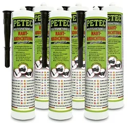 Petec 6x 310ml Multifunktionelle Nahtabdichtung [Hersteller-Nr. 94231]