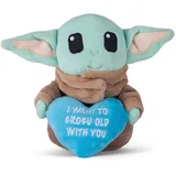 STAR WARS Hundespielzeug Baby Yoda Plüsch Quietscher | 15,2 cm The Child, Grogu to My Heart Plüsch Quietscher Haustier Spielzeug für Hunde Grogu Baby Yoda Stofftier 15,2 cm