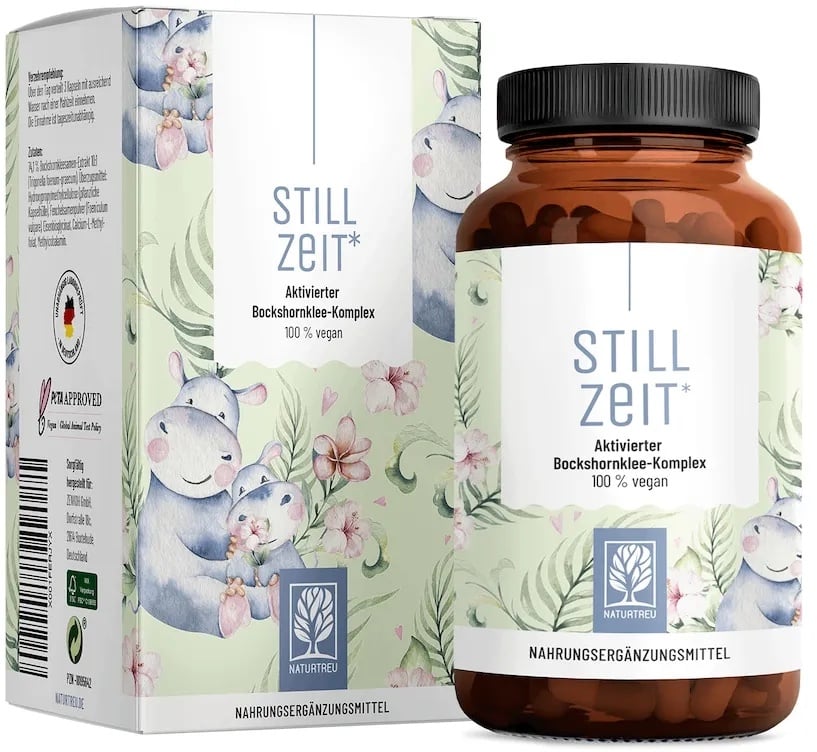 Naturtreu Bockshornklee Komplex aktiviert - Stillzeit - NATURTREU® Stillzeit & Wochenbett 72.8 g