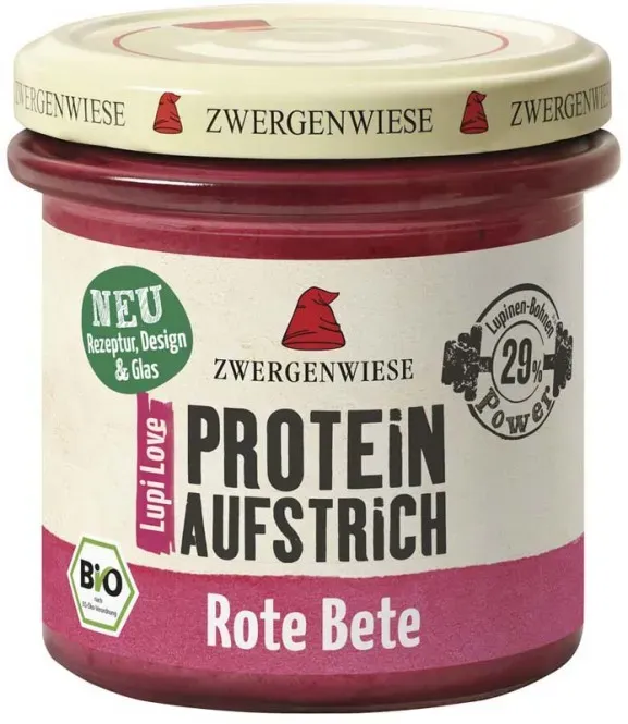 Zwergenwiese Protein Aufstrich Rote Beete bio