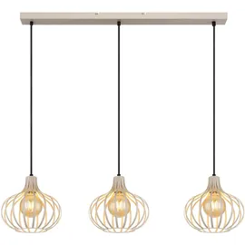 Nowa 3-flg. 150 cm creme sand Metall