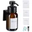 Relaxdays Seifenspender 250ml Braun