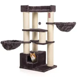Canadian Cat Company Vancouver Kratzbaum 65 x 55 x 140 cm grau