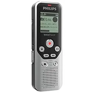 Philips VoiceTracer DVT1250 Audiorecorder, Dunkel Silber und Schwarz