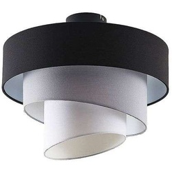 Lindby - Coria Deckenleuchte Black/Grey - cm - 34 cm