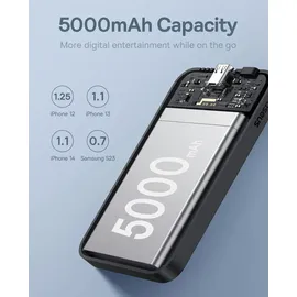 Baseus Magnetic Powerbank MagSafe, USB-C, 20W schwarz