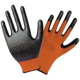 Arbeitshandschuhe K018-2 orange -09 Arbeitshandschuhe - Schutzhandschuhe Nitril K018-2