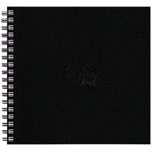 Rhodia Touch, Watercolor Book, 100% Hadern 300g, 20 Bl, 21x21 cm Schwarz 116169C