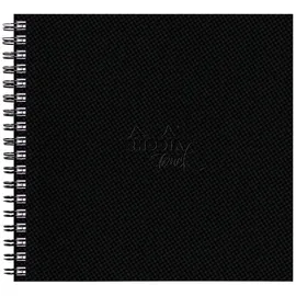 Rhodia Touch, Watercolor Book, 100% Hadern 300g, 20 Bl, 21x21 cm Schwarz 116169C