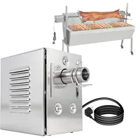 YJINGRUI 45W Grillmotor für Grillspieß, (150-200kg High Torque) Heavy Duty Grillmotoren, Grillspiess Motor für Hähnchen, Rind und Spanferkel – Ideal für Grillfeste, Camping & Feiern