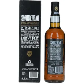 Smokehead Islay Single Malt Scotch Whisky 43% vol 0,7 l Geschenkbox