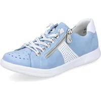 RIEKER Damen 45615 Sneaker, blau, 40 EU