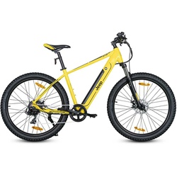 E-Bike JEEP E-BIKES "MHR 7002" E-Bikes Gr. 48 cm, 27,5 Zoll (69,85 cm), gelb E-Bikes