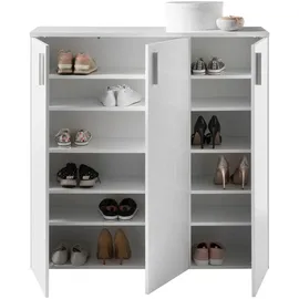 Stella Trading LINCOLN 120 x 120 x 35 cm hochglänzend / weiß