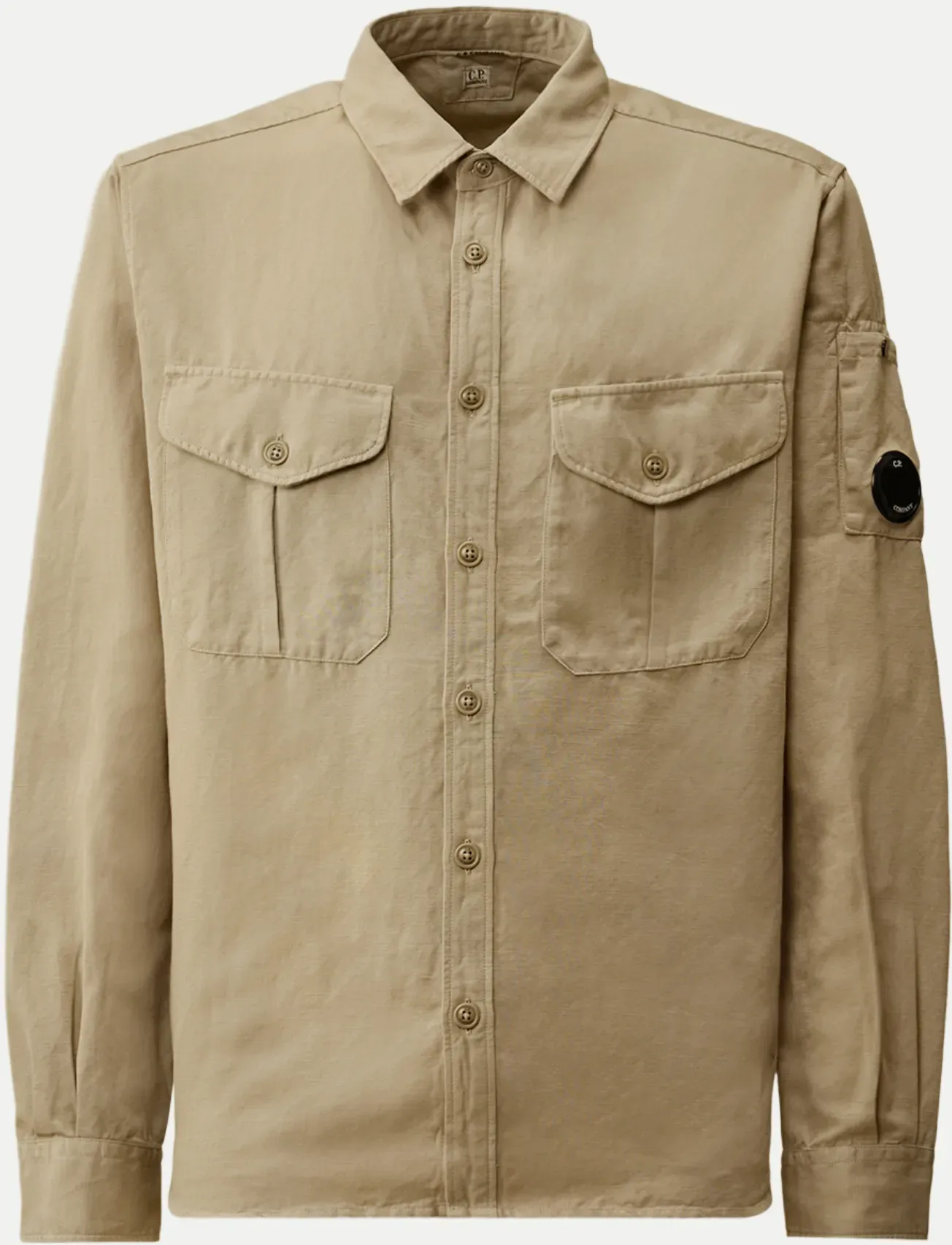 Hemd Beige L