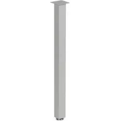 Tischbein 60x60 mm, silber