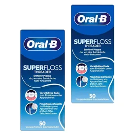Oral-B Superfloss Zahnseide 2er Pack