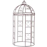 Gardenson Rosenbogen, Rost, Metall, 150x300x150 cm, Gartenzubehör, Gartendeko