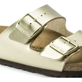 Birkenstock Arizona Birko-Flor schmal gold 38