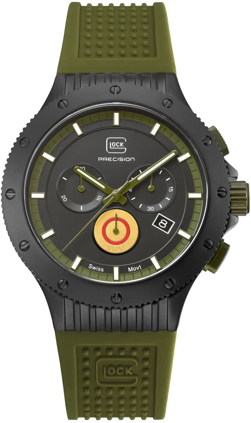 GLOCK Chronograph GW-27-1-24 (Militärgrün) LIMITED EDITION