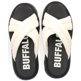 Buffalo Flora schwarz / offwhite 39