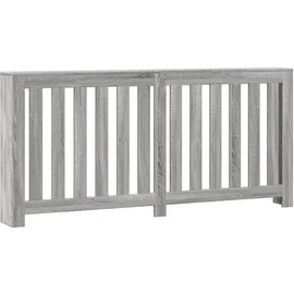 vidaXL Heizkörperverkleidung Grau Sonoma 175x20x82 cm Holzwerkstoff