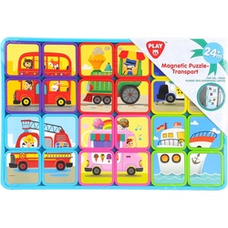 PlayGo INFANT & TODDLER Magnetic puzzle 3 assortment, (90363, 90383, 90403), 90343