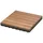 iWerk Klickfliese Thermoesche 30 x 30 cm natur