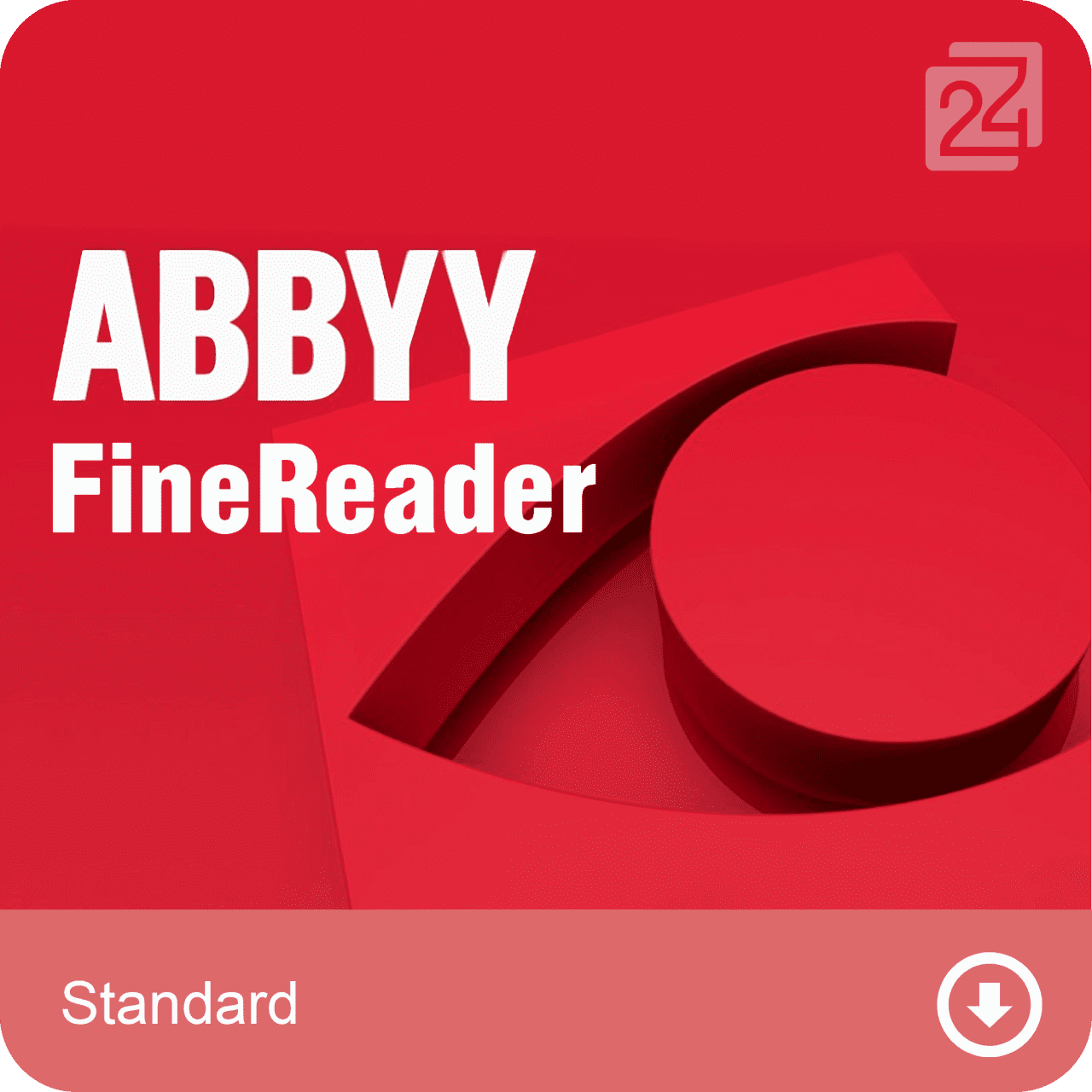 ABBYY FineReader 15 Standard, 1 utilisateur, WIN, version complète, téléchargement