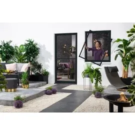 Hecht Fensterbausatz Start, 120x140 (Farbe: Anthrazit)