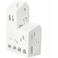 räder Stapelhaus der tanzenden Fenster 15,3 x 7,6 x 22,5 cm weiß