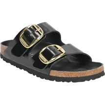 Birkenstock Arizona Naturleder schmal schwarz 42