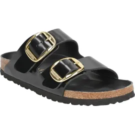 Birkenstock Arizona Naturleder schmal schwarz 42