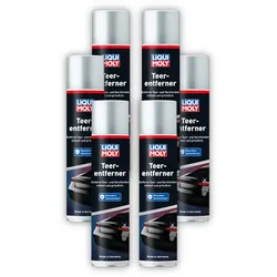 6x 400ml LIQUI MOLY 1600 Reiniger Teerentferner Teer Harz Entferner Pflege Auto