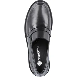 remonte D0A00-01 schwarz Wilde Cordovan für Damen, schwarz, Größe 39 EU