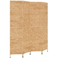 VidaXL Paravent 4-tlg. 163x180 cm Wasserhyazinthe