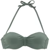 BENCH Bikini-Top Damen Grün 36 Cup D