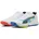 Puma Game On Hallenschuh Unisex Puma Weiß leuchtendes Rot Ultrablau 44 5