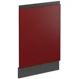 Vicco Frontblende R-Line, Rot/Anthrazit, AP Marmor grau|rot