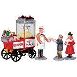 Eurostil Lemax - Popcorn Seller - Popcorn Zübehör für die eigene kleine Weihnachtswelt