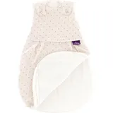 Träumeland Babyschlafsack Babyschlafsack LIEBMICH 3tlg. Set Twister, von Größe 50/56-68/74 beige 56 cm