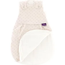 Träumeland Babyschlafsack Babyschlafsack LIEBMICH 3tlg. Set Twister, von Größe 50/56-68/74 beige 56 cm