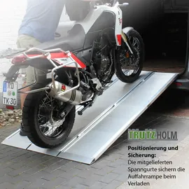 Baumarktplus DREIBREIT By TRUTZHOLM 3-Fach Auffahrrampe Klappbar 222cm Tragkraft 1650kg