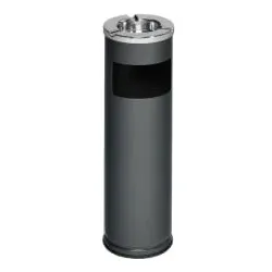 VAR Kombiascher D 20 3595 , Farbe: antik-silber, Struktur