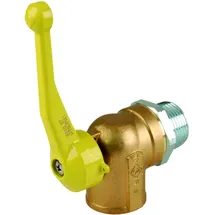 aalberts SEPP Gas Eckkugelhahn DN 25