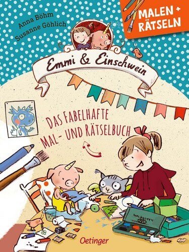 Das fabelhafte Mal- und Rätselbuch - Emmi & Einschwein