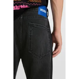 HUGO BOSS Regular-fit-Jeans "Jonah", Herren, Gr. 33, Länge 32, charcoal015, Denim/Jeans, Obermaterial: 100% Baumwolle, unifarben, regular fit lang, Jeans, regular fit