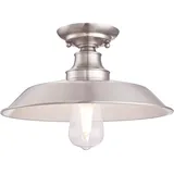 Westinghouse Deckenleuchte Iron Hill Nickel gebürstet L